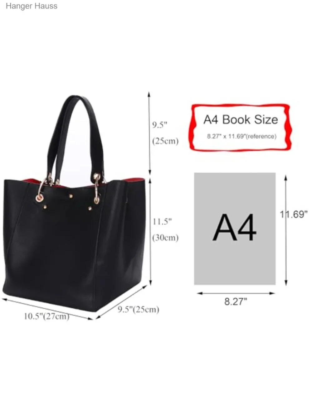 Large Work Tote Bag for Women Waterproof Vegan Leather Handbags Big Bucket